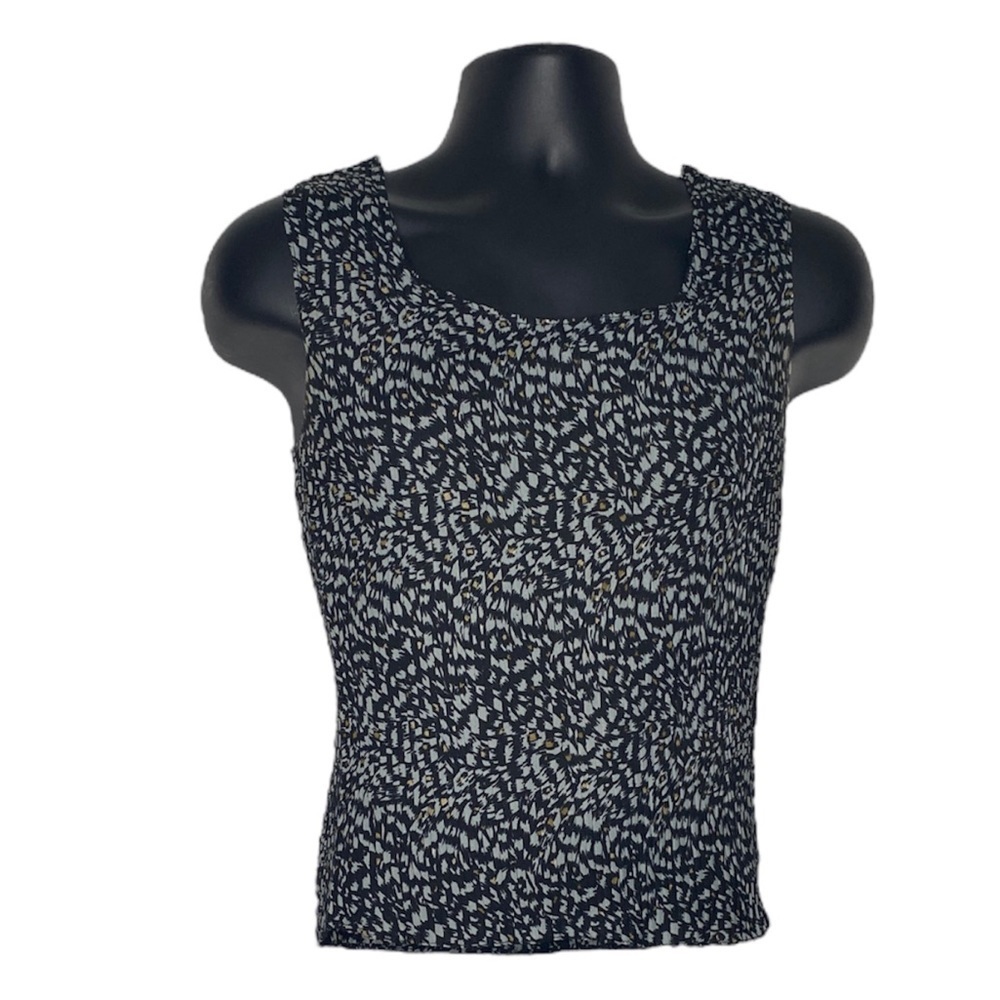 VINTAGE Maria Gabrielle 3pc Animal Print Set (Color: Brown/Black/Gold/White) - Picture 5 of 10